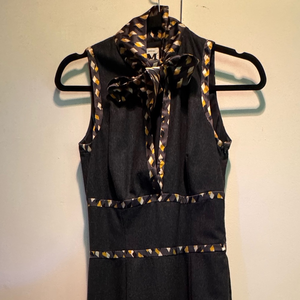 Missoni Dress with Gold Silk Details